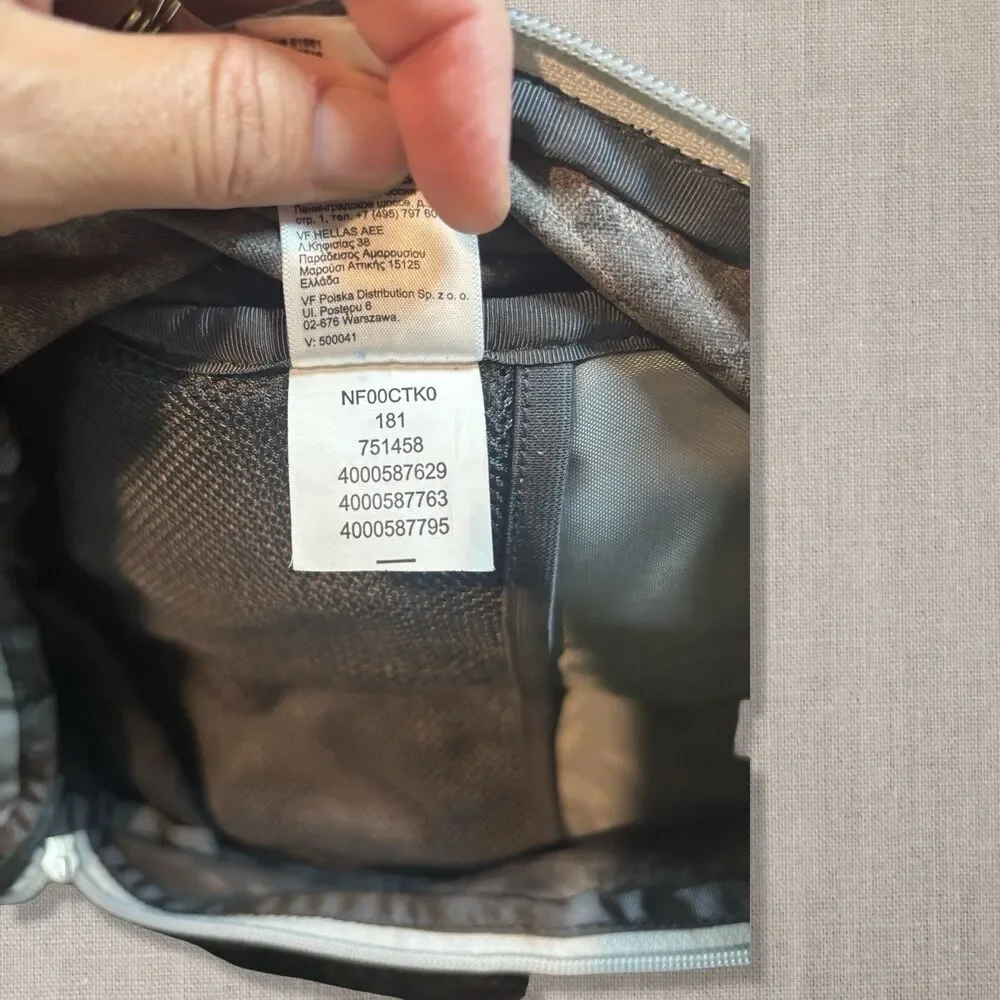 The North Face Sprout Kids Backpack 10L Black Gray Preschool Toddler Daypack
